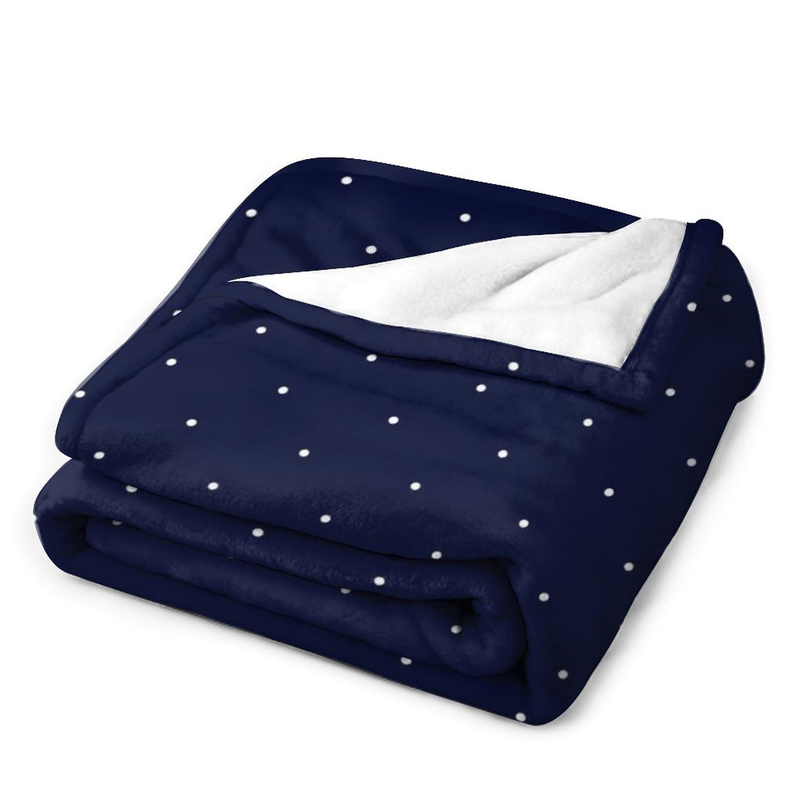  タオルケット 青と白 Amazon｜ブランケット 水玉 青と白 毛布 タオルケット Blanket
